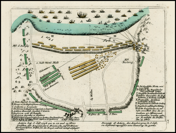 15-France Map By Christian Friedrich von der Heiden