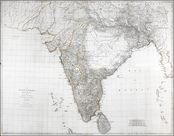 99-India and Other Islands Map By Robert Sayer