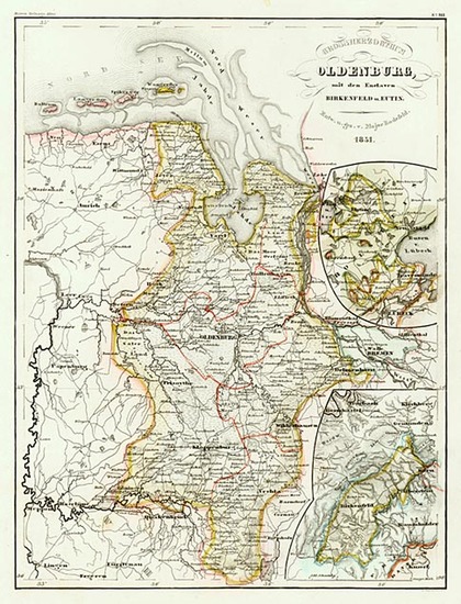 63-Europe and Germany Map By Joseph Meyer