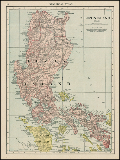 56-Philippines Map By Rand McNally & Company