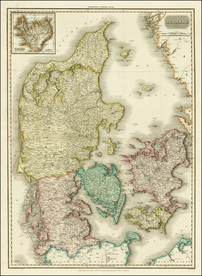 71-Scandinavia Map By John Pinkerton