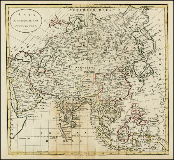 47-Asia and Asia Map By William Guthrie