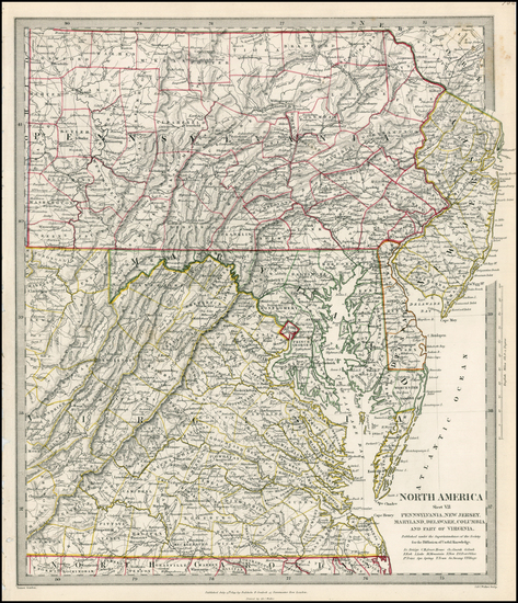 76-Mid-Atlantic and Southeast Map By SDUK