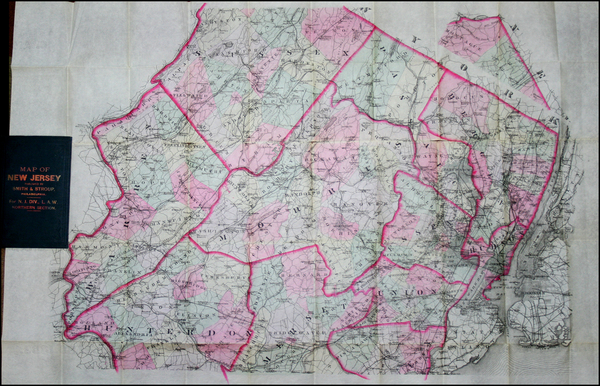 49-Mid-Atlantic Map By Smith & Stroud