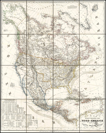 56-North America Map By Albrecht Platt
