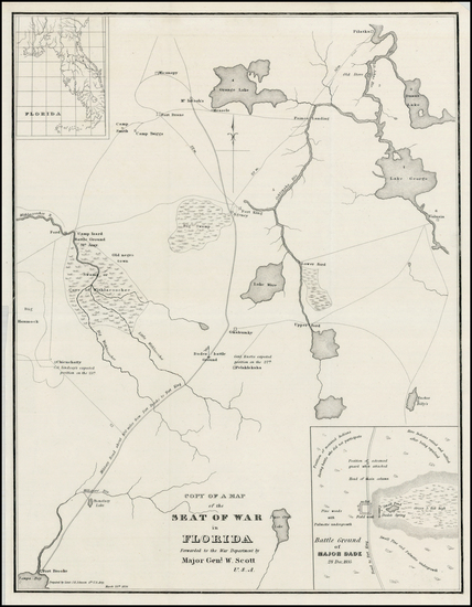 96-Florida Map By United States GPO