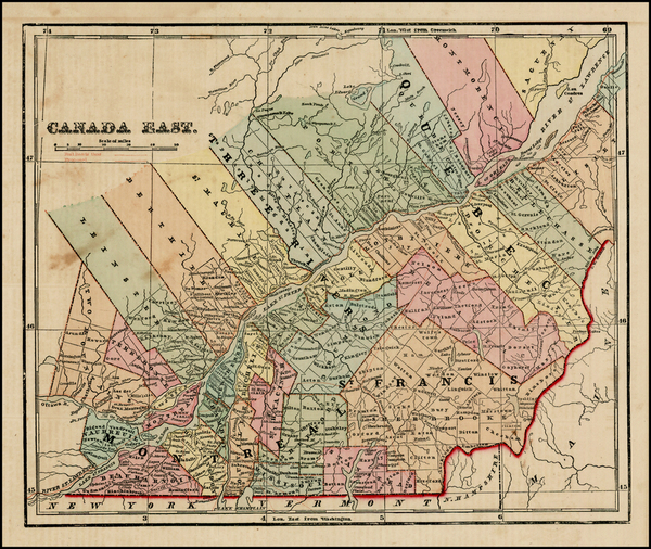 74-Canada Map By Sidney Morse