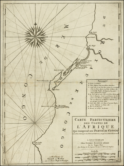 94-West Africa Map By Gerard Van Keulen / Pierre Mortier