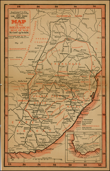 91-South Africa Map By 