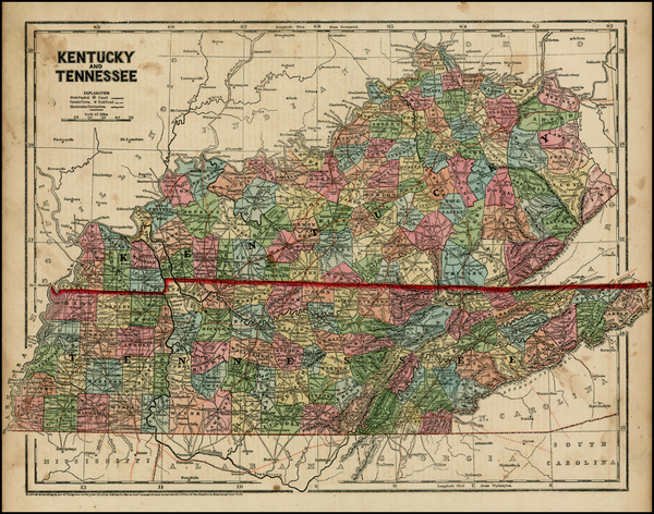 83-South Map By Sidney Morse