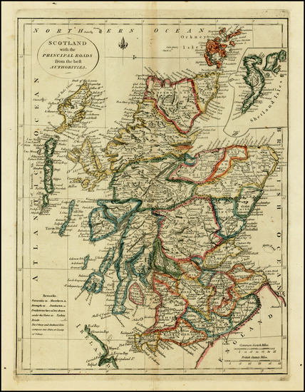 16-Scotland Map By 