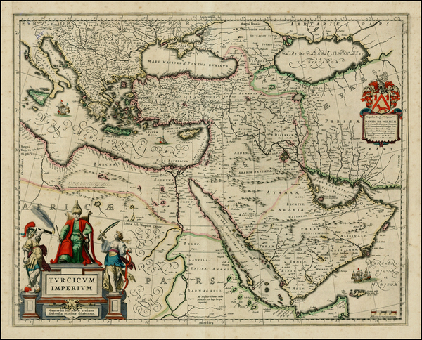 28-Turkey, Mediterranean, Middle East, Turkey & Asia Minor and Balearic Islands Map By Willem 