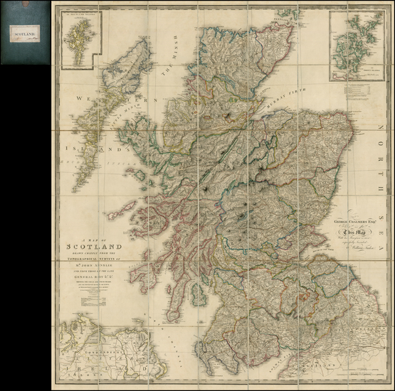 9-Scotland Map By William Faden