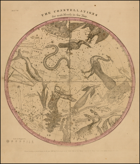 56-Celestial Maps Map By Elijah J. Burritt