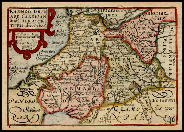 35-British Isles Map By John Speed