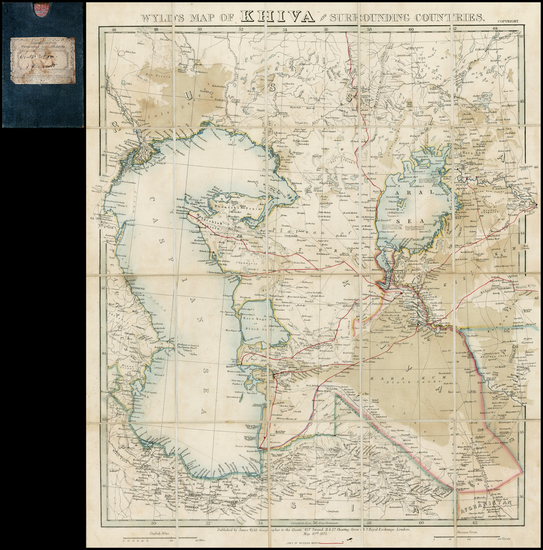 9-Russia, Central Asia & Caucasus and Russia in Asia Map By James Wyld