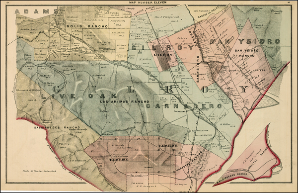 15-California Map By Thompson & West