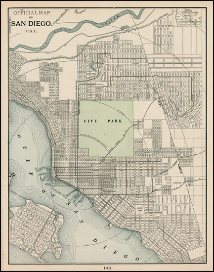 49-California Map By George F. Cram