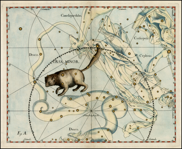 11-Celestial Maps Map By Johannes Hevelius