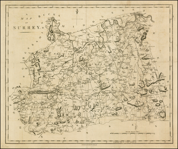 22-British Isles Map By John Stockdale