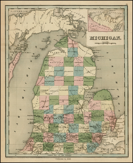 38-Midwest Map By Thomas Gamaliel Bradford