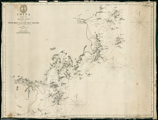 98-China Map By British Admiralty