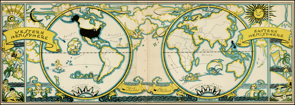 65-World and World Map By Ruth Taylor White