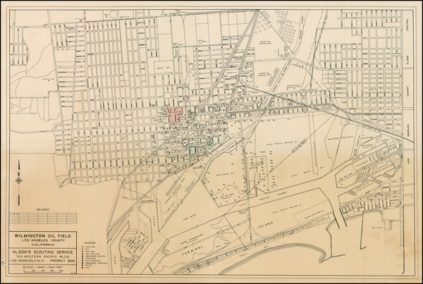 15-California Map By Olson's Scouting Service