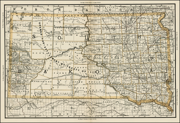 56-Plains Map By William Rand  &  Andrew McNally