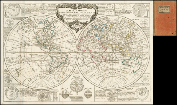 57-World, World and Alaska Map By Chez Jean