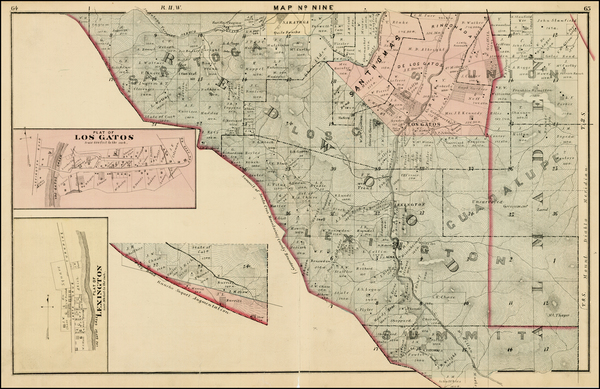 1-California Map By Thompson & West