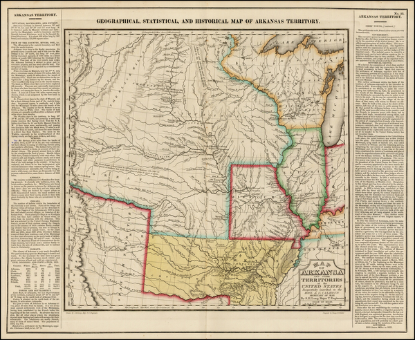 12-Texas, Midwest, Plains, Southwest and Rocky Mountains Map By Henry Charles Carey  &  Isaac 