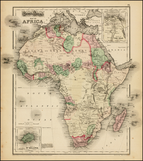 24-Africa and Africa Map By OW Gray