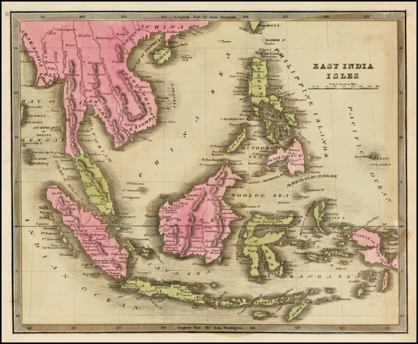 87-Southeast Asia and Philippines Map By Jeremiah Greenleaf