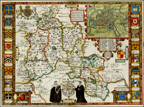 6-British Isles Map By John Speed