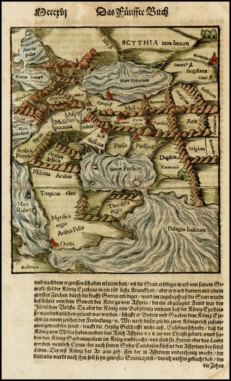 77-Ukraine, Central Asia & Caucasus and Middle East Map By Sebastian Munster