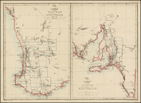 8-Australia Map By Edward Weller