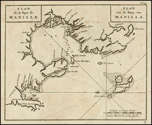 46-Philippines Map By George Anson