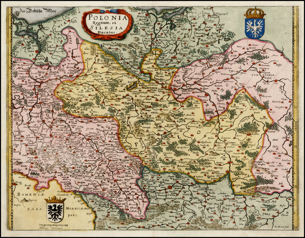 4-Poland Map By Matthaus Merian