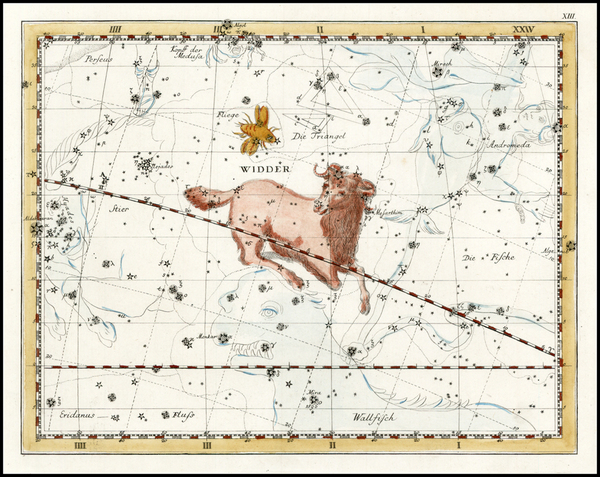 98-Celestial Maps Map By Johann Elert Bode