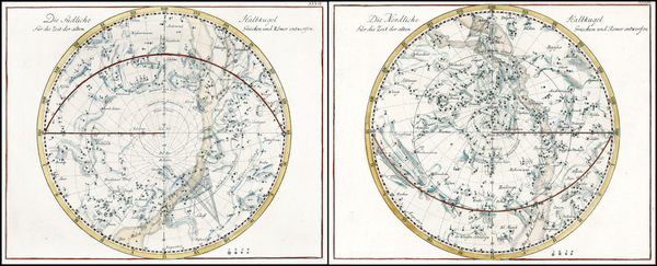 99-Celestial Maps Map By Johann Elert Bode