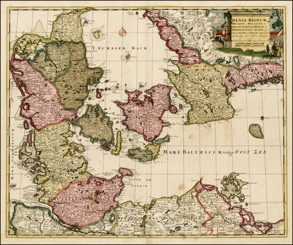 84-Scandinavia Map By Peter Schenk