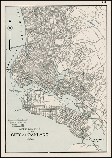 15-California Map By George F. Cram