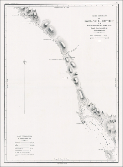 2-California Map By Eugene Duflot De Mofras