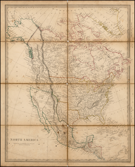 96-Texas and North America Map By SDUK