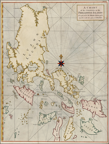 48-Philippines Map By George Anson / Richard William Seale