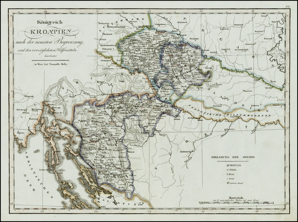 93-Croatia & Slovenia Map By Tranquillo Mollo