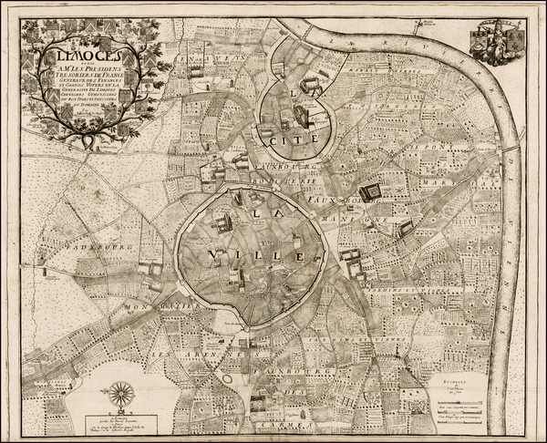 21-France Map By Albert Jouvin de Rochefort