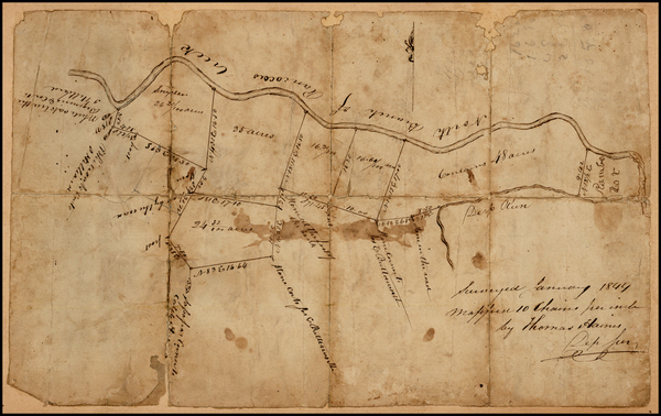 13-Mid-Atlantic and Pennsylvania Map By Thomas Haines