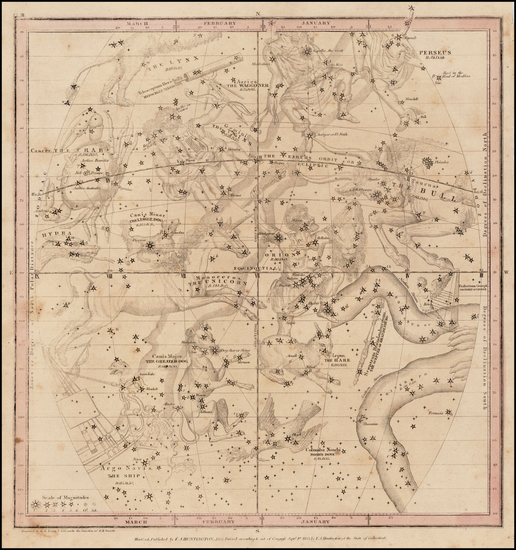 79-Celestial Maps Map By Elijah J. Burritt